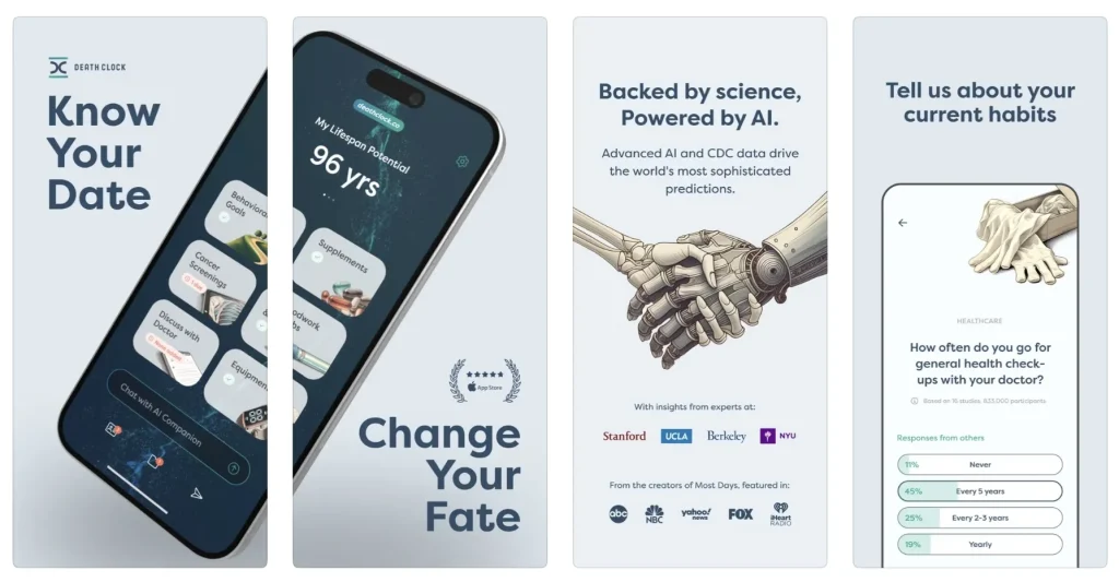 Image: Can AI Predict Your Death? My Experiment with the Death Clock